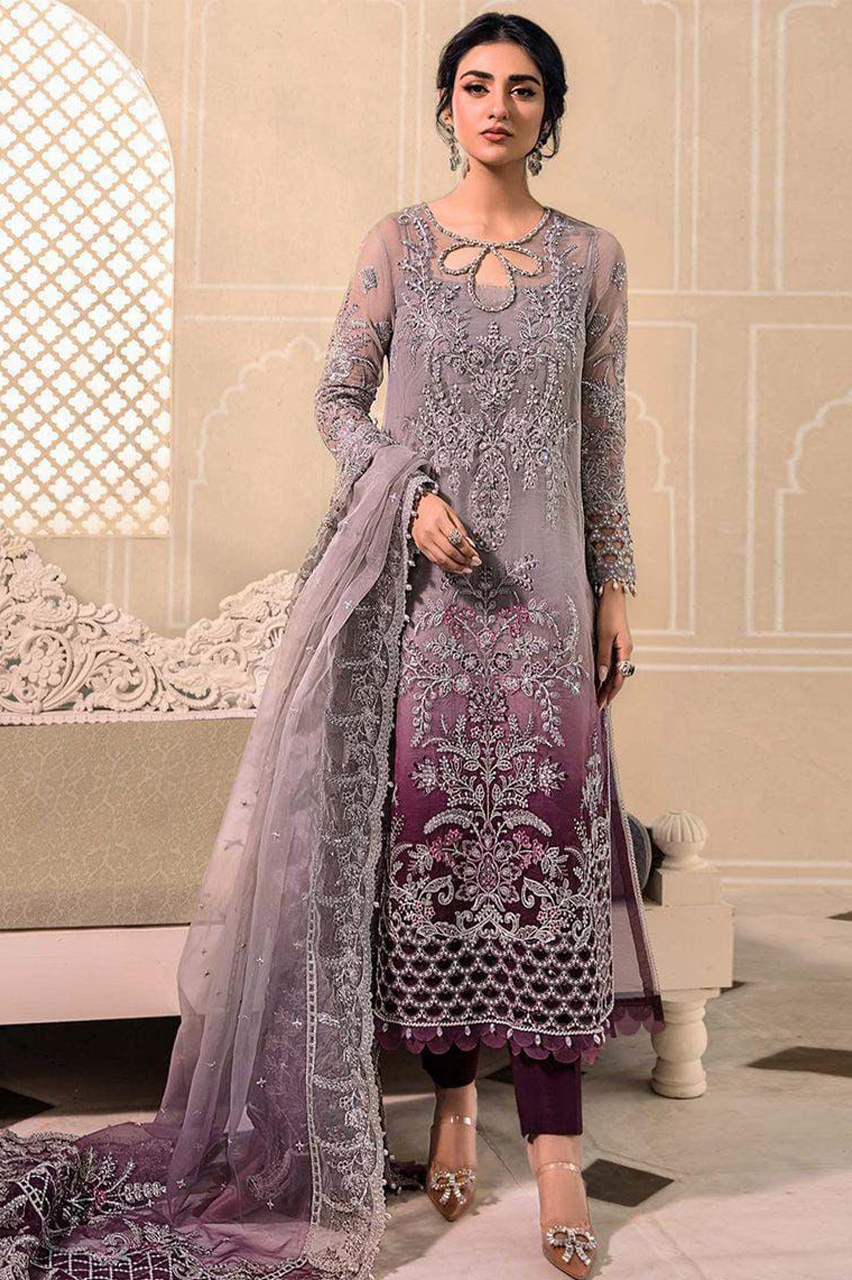 Maria B Unstitched Lawn Suits 2024